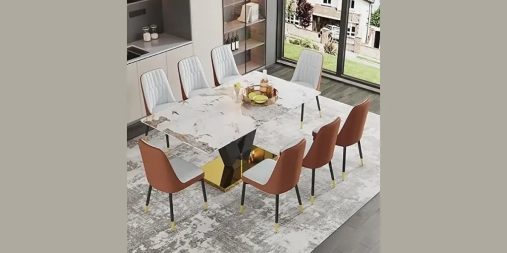 Glass Top Dining Set