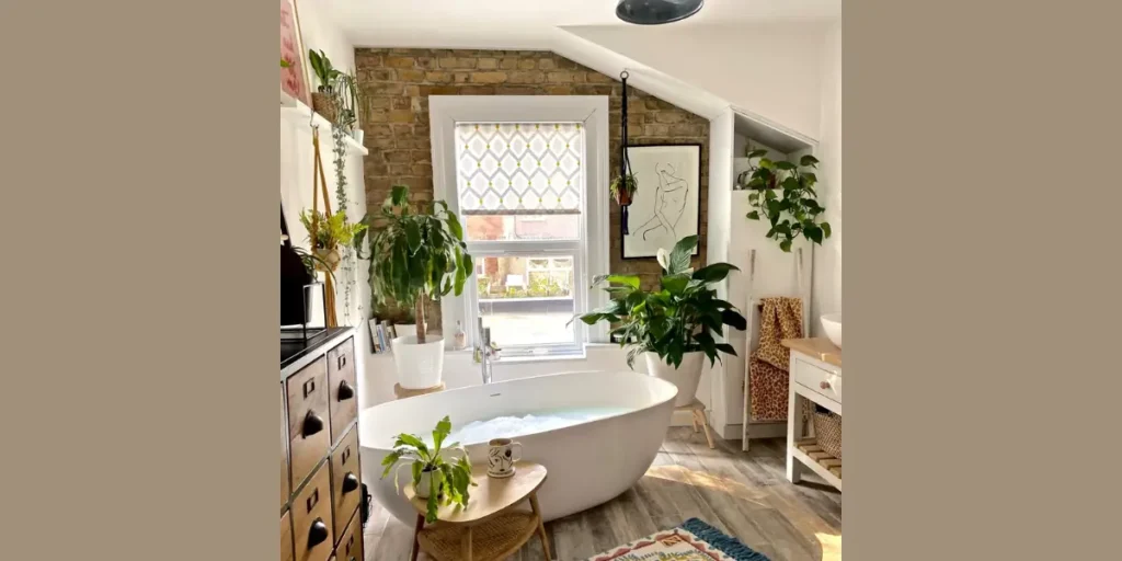 Greenery and Natural Accents for Freshness