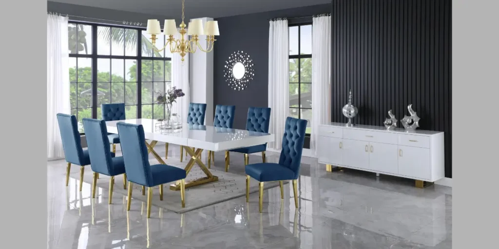 High Gloss White Table