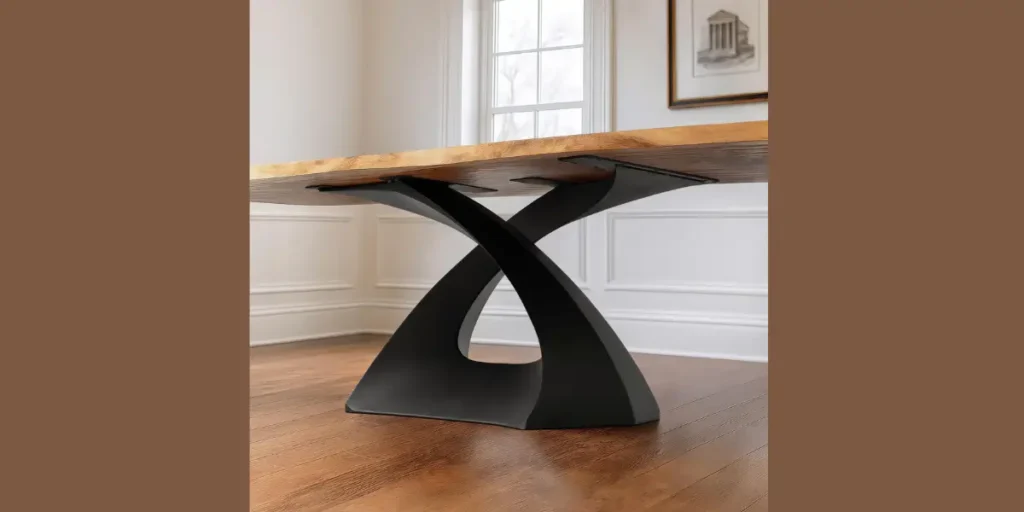 Industrial Metal X Legs