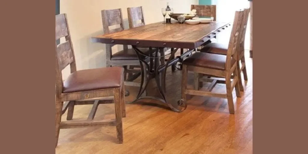 Industrial Vintage Dining Table