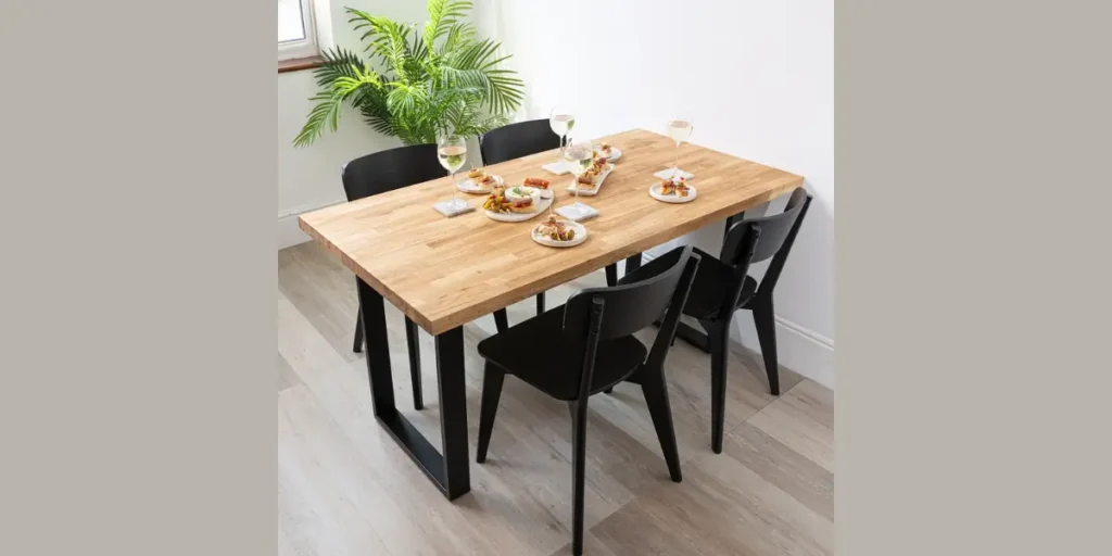 Industrial Wood and Metal Combo