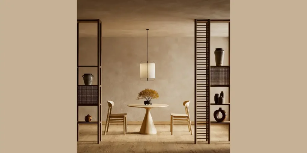 Japandi Inspired Dining Room