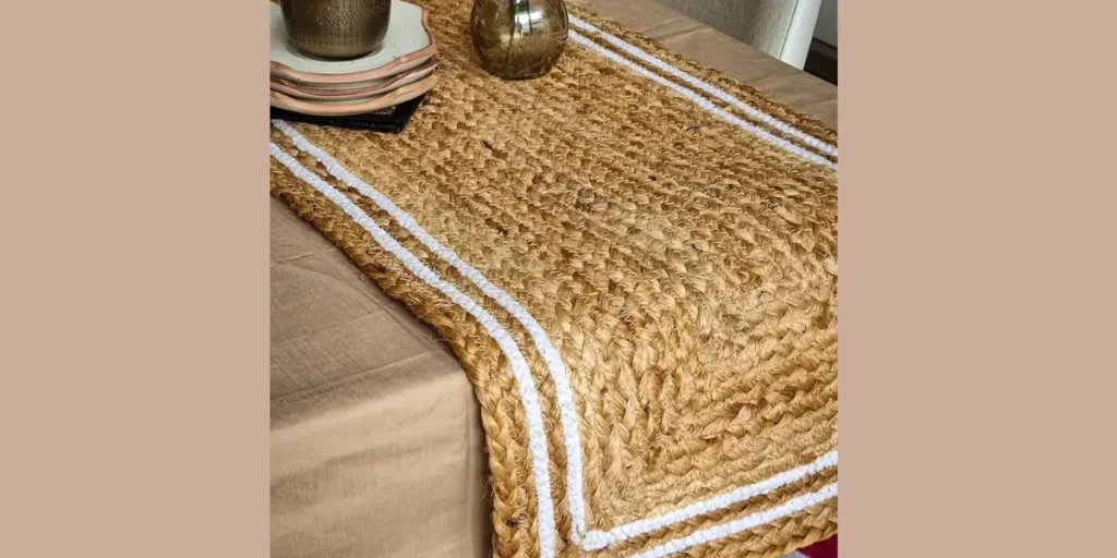 Jute or Woven Runner