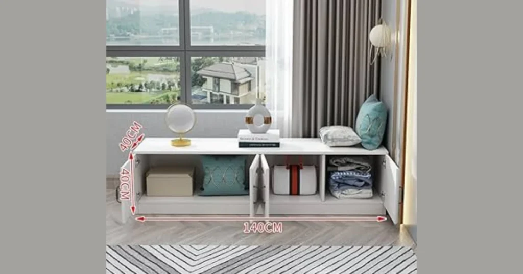 Under-Window Storage Cabinets for Extra Capacity