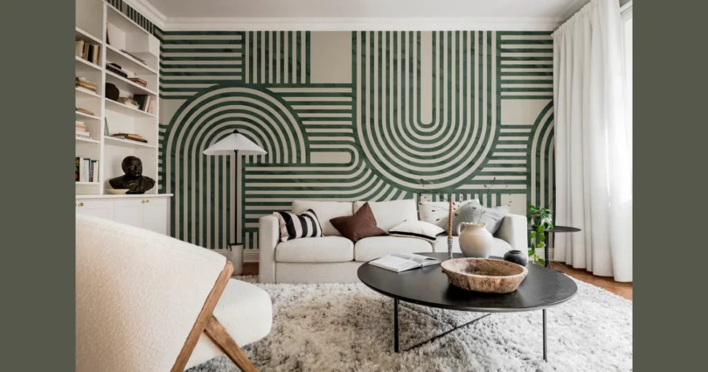 Elegant Wallpaper Feature Wall