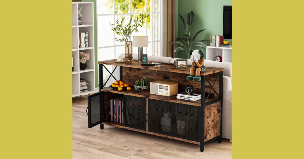 Buffet-Style Console Table for Entertaining