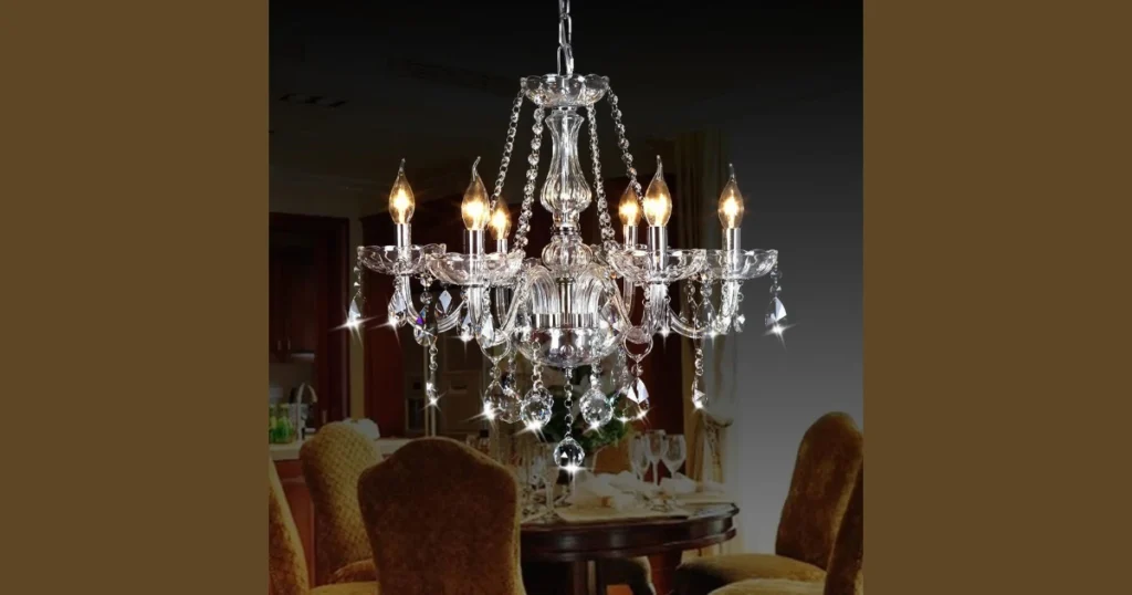Classic Crystal Chandelier for Elegant Dining Rooms