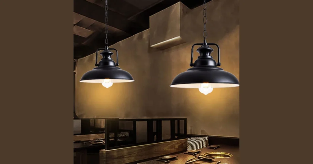 Industrial Metal Pendant Lights for Bold Style