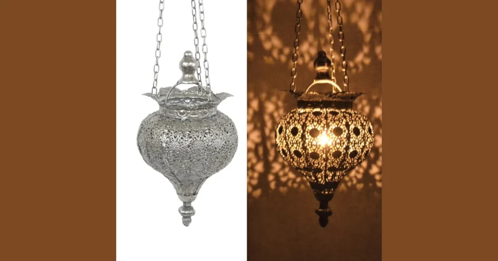 Lantern Style Hanging Light for Traditional Charm