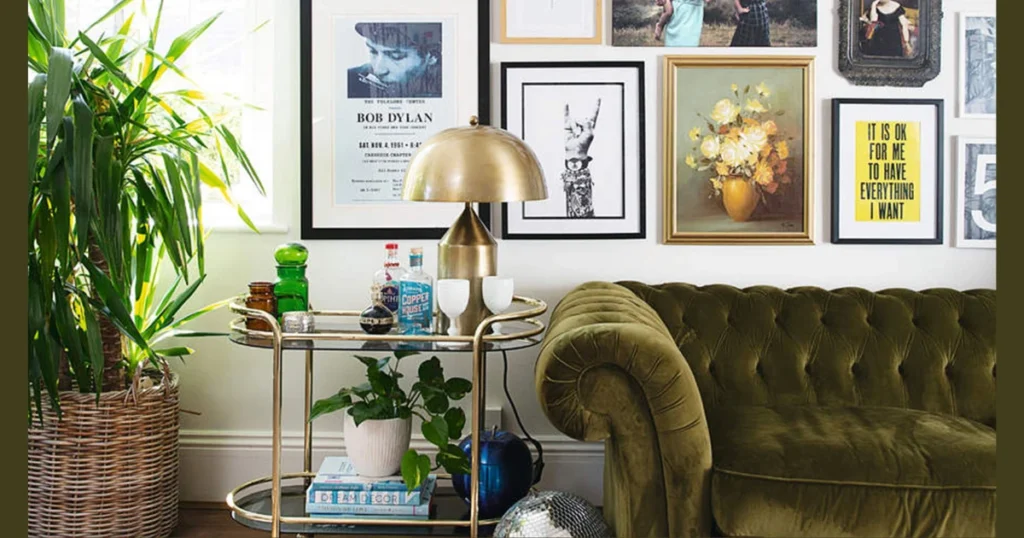 Gallery Wall with Framed Art