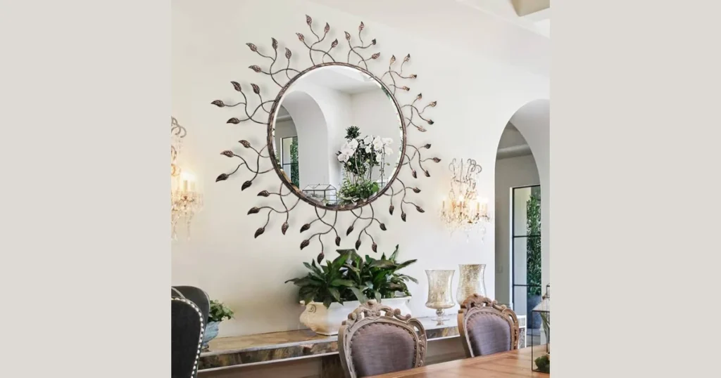 Large Decorative Mirror Feature Wall