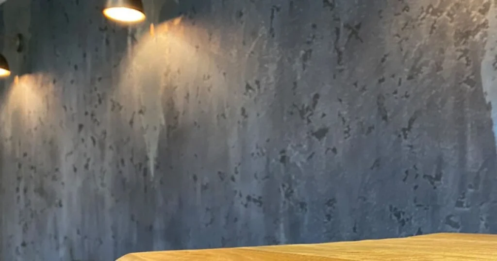 Textured Plaster or Concrete Finish Wall