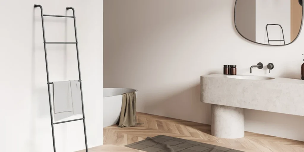 Ladder Towel Racks for Vertical Storage