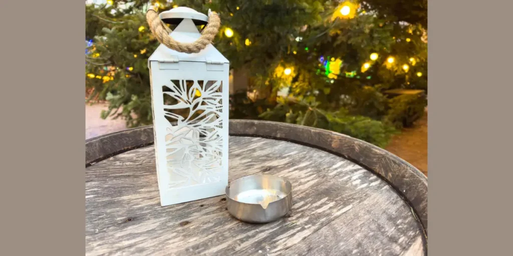 Lantern Style Decor Arrangement