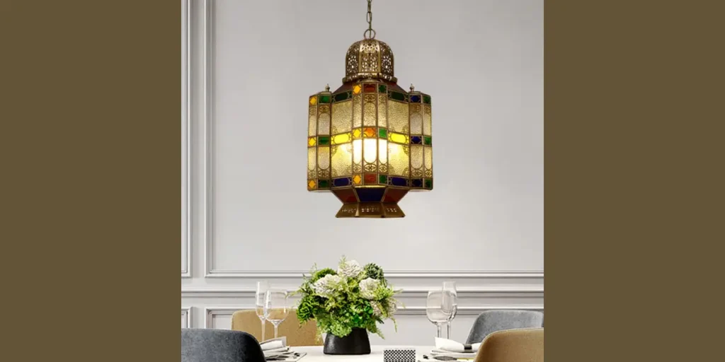 Lantern Style Table Lamp