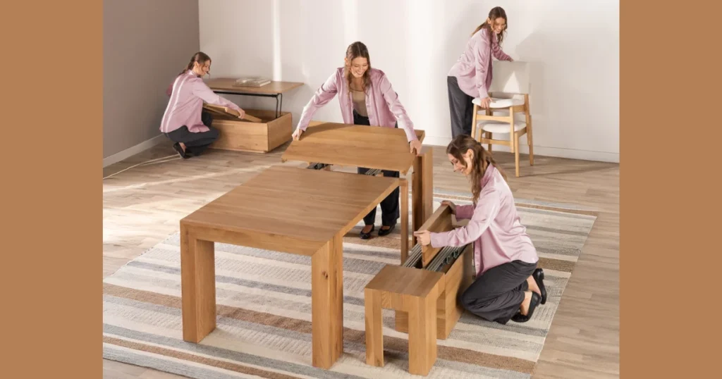 Foldable or Extendable Dining Tables for Flexibility