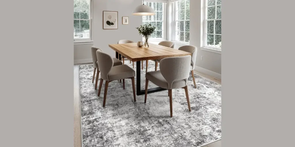 Large Neutral Area Rug