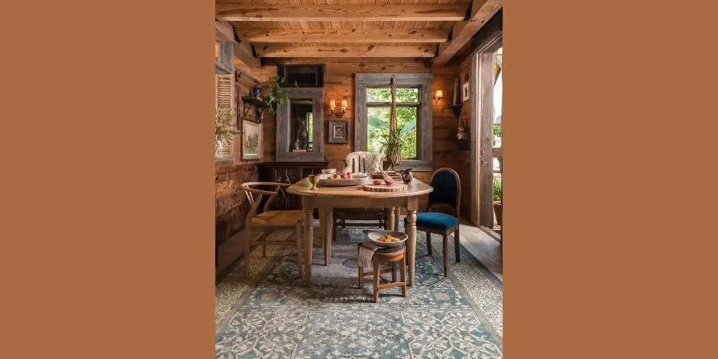 Large Rustic Area Rug