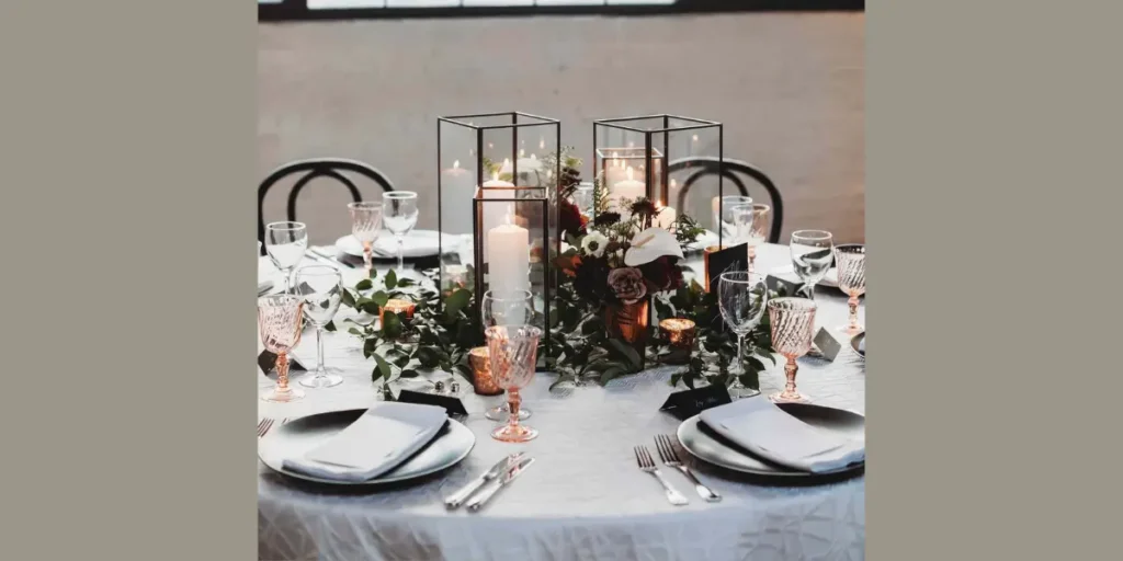 Layered Candles and Lanterns