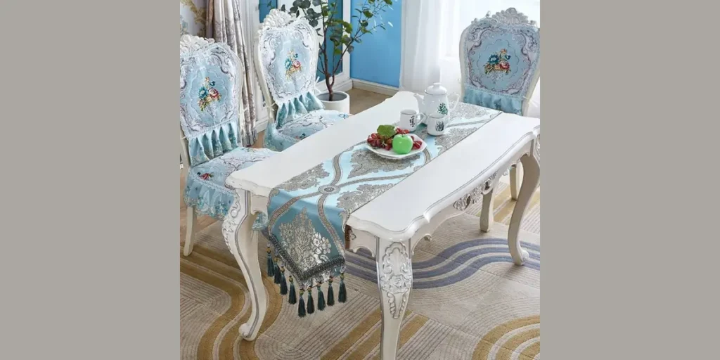 Layered Table Runner and Textiles