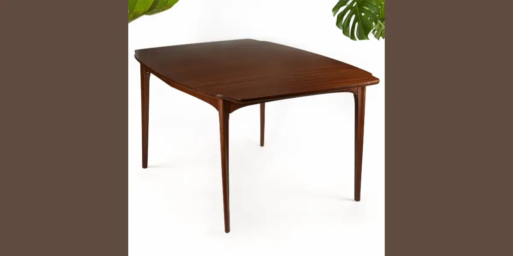 Live Edge Mid-Century Modern Table