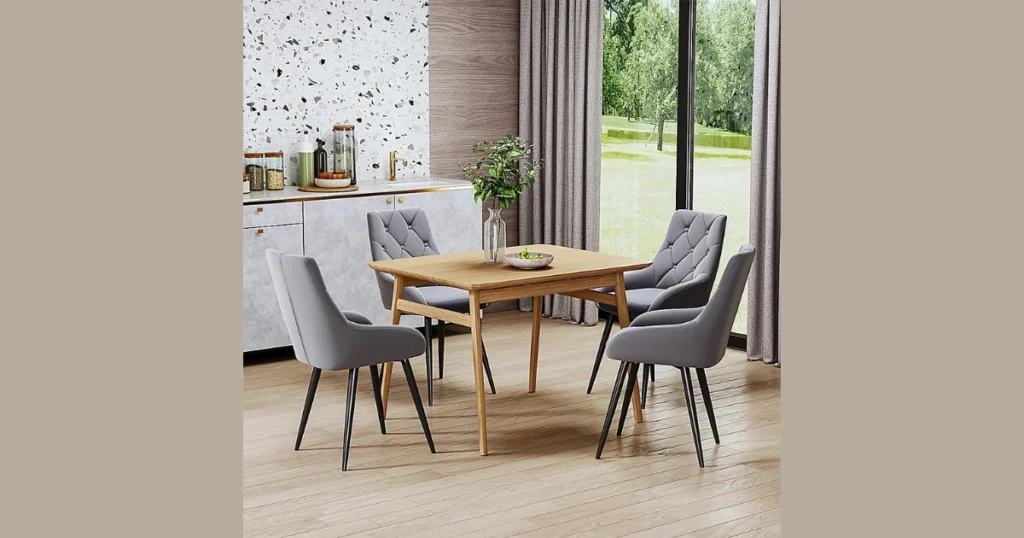 Upholstered Velvet Modern Dining Chairs