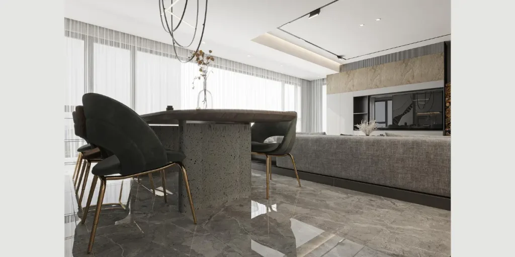 Marble or Stone Dining Table