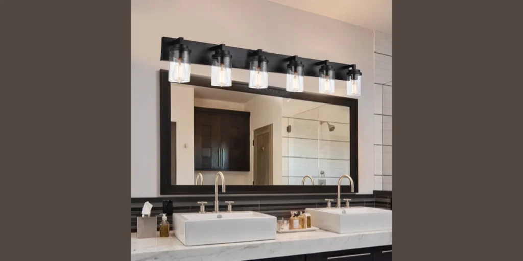 Matte Black Bathroom Sconce for Modern Homes