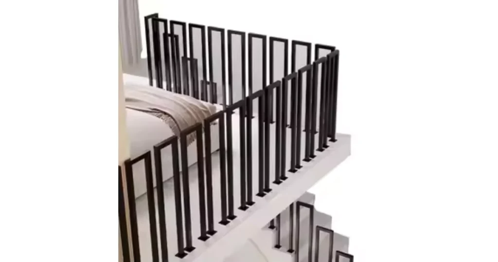 Metal Stair Railing for a Simple and Durable Choice
