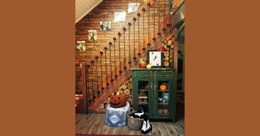 Rustic Stair Railing for Farmhouse and Country Homes