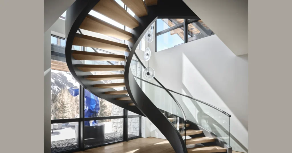 Mixed Material Railing for a Balanced and Custom Style