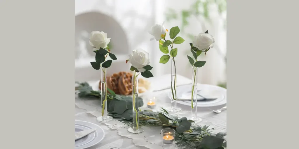 Minimal Single Stem Vases