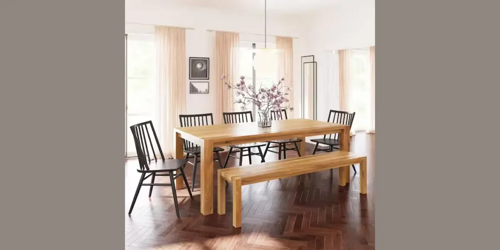 Minimalist Backless Bench