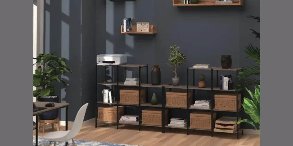 Mixed Material Shelving