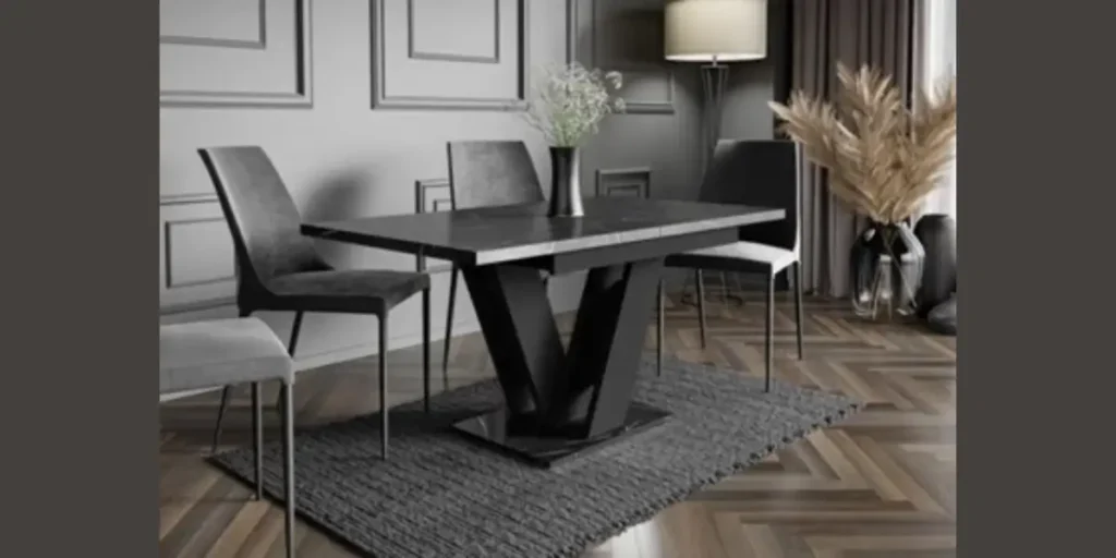 Modern Black Statement Finish