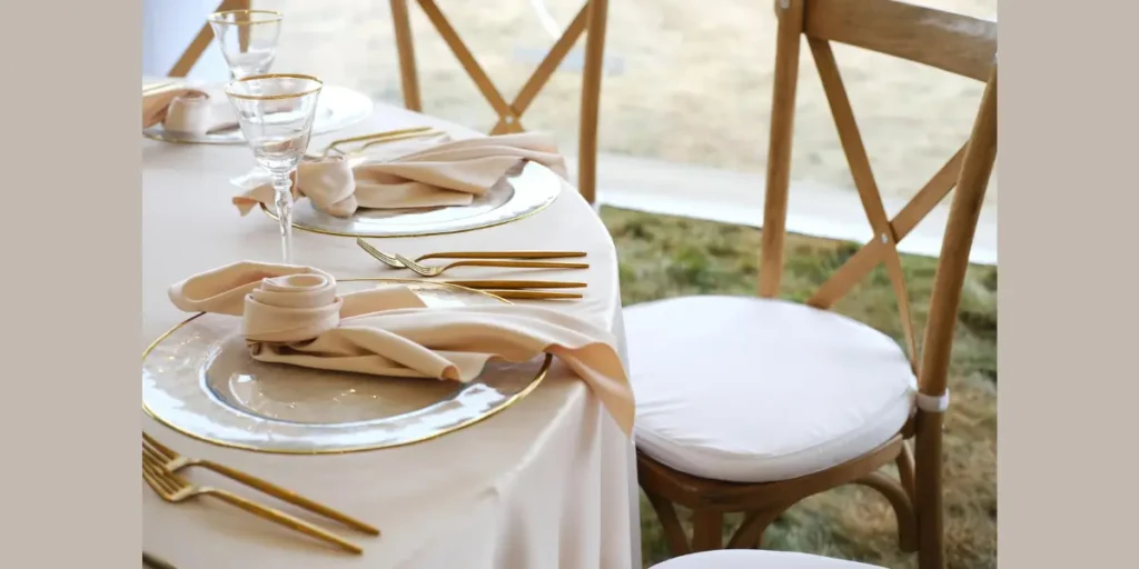 Modern Glam Table Setting