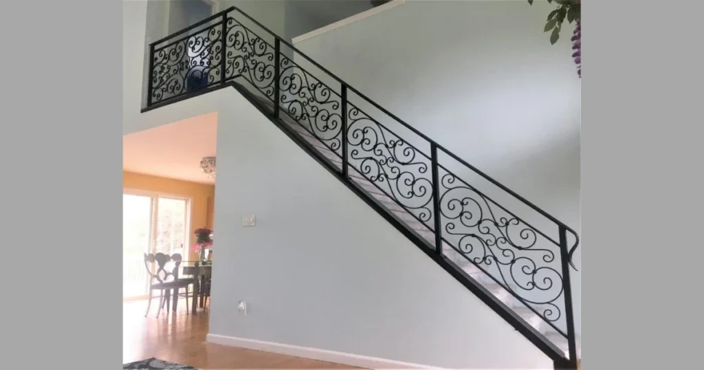 Wrought Iron Decorative Railing Designs
