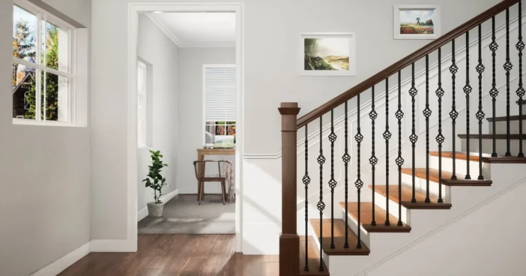 Vertical Metal Baluster Railing Ideas for Timeless Appeal