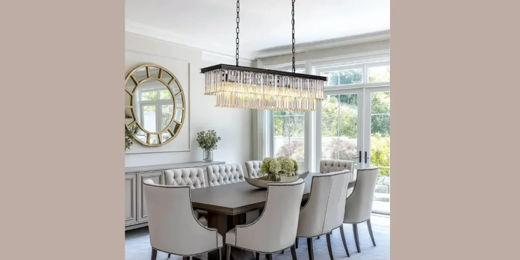 Modern Linear Chandelier