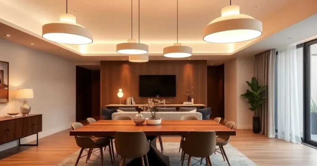  Minimalist Ring Chandelier Lighting for Contemporary Dining Rooms