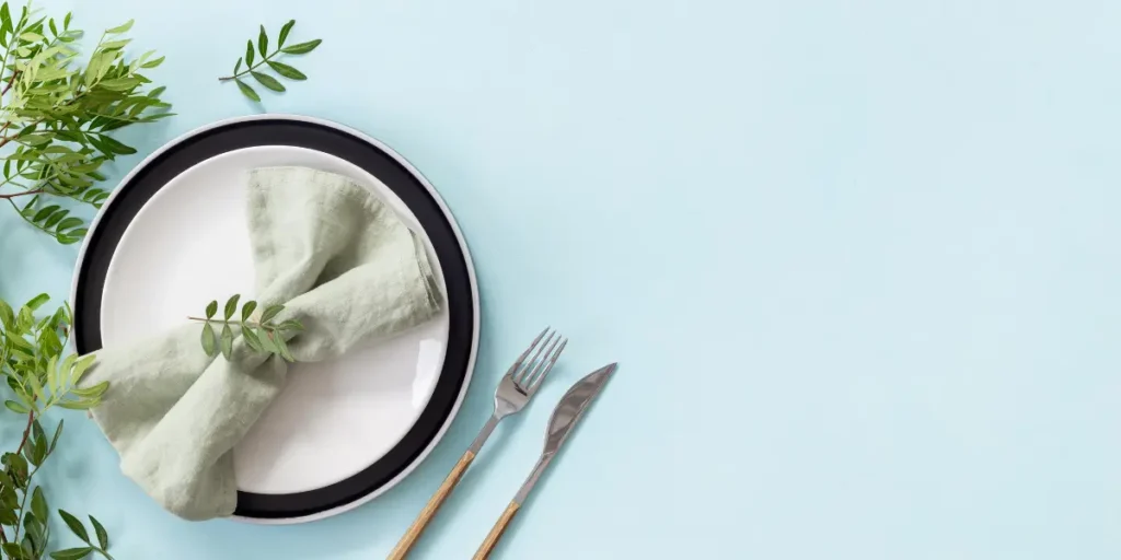 Modern Minimalist Tablescape