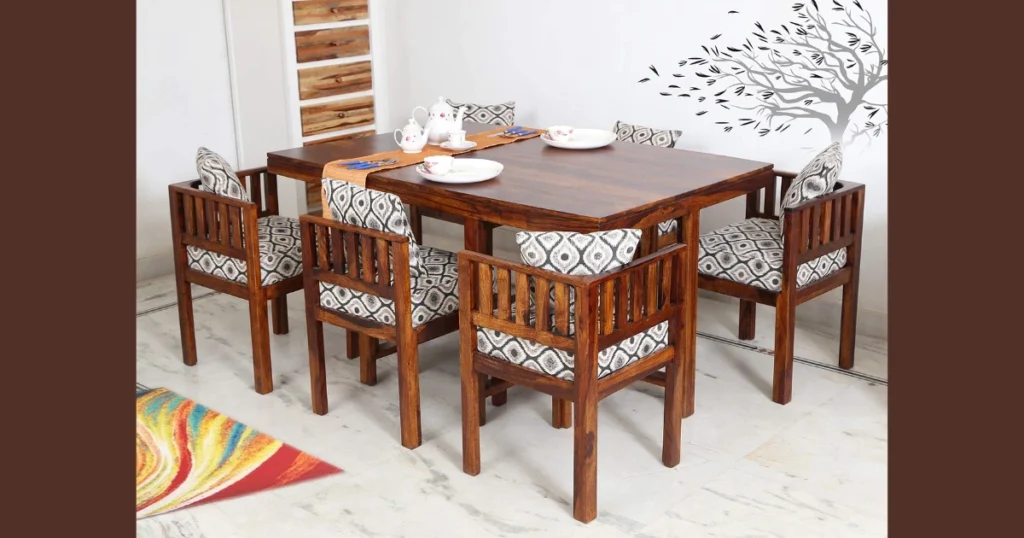 Compact 6 Seater Dining Table for Small Spaces