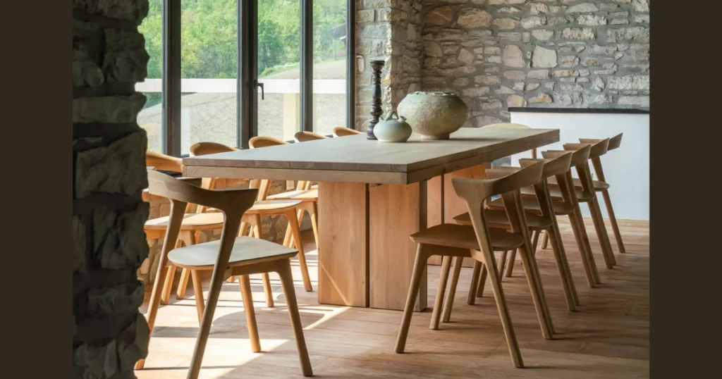 Extendable Dining Table for 10 People