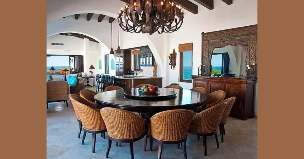 Round Dining Table for 10 People