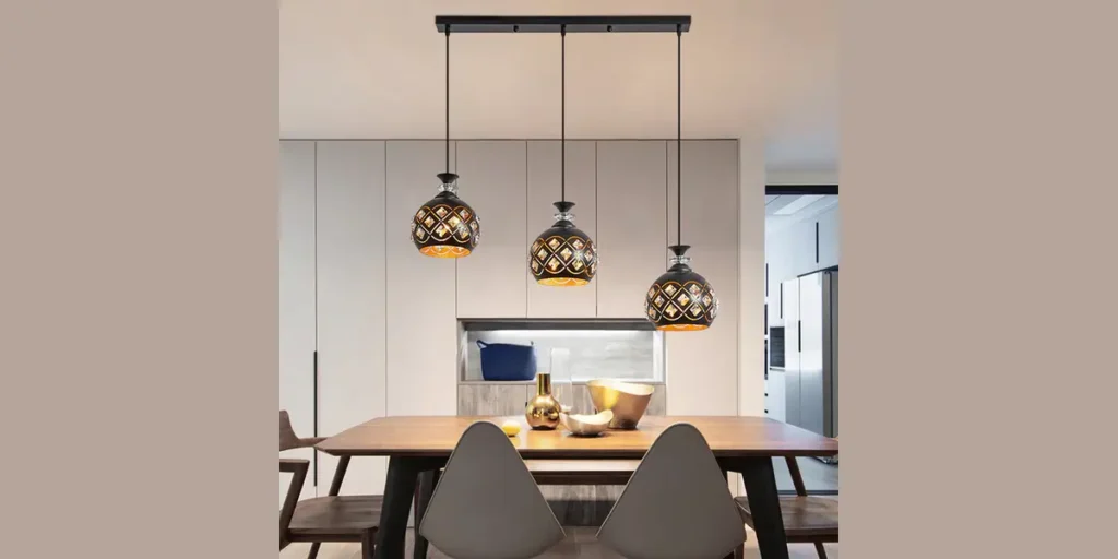 Multi Light Pendant Bar