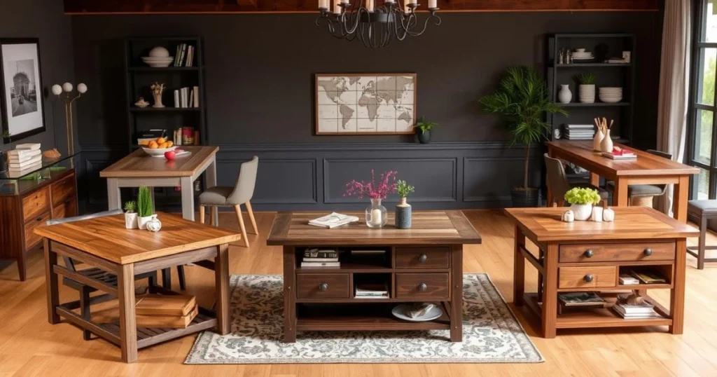 Choose a Multi-Functional Dining Table with Built-In Storage