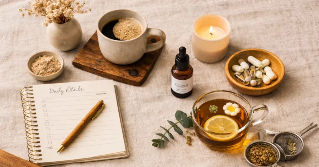 Keep Only Daily Essentials on the Table