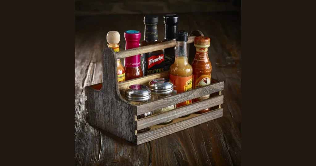 Create a Dedicated Dining Table Caddy for Small Items