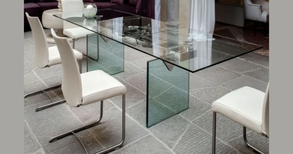 Extendable Glass Dining Table for Flexible Seating